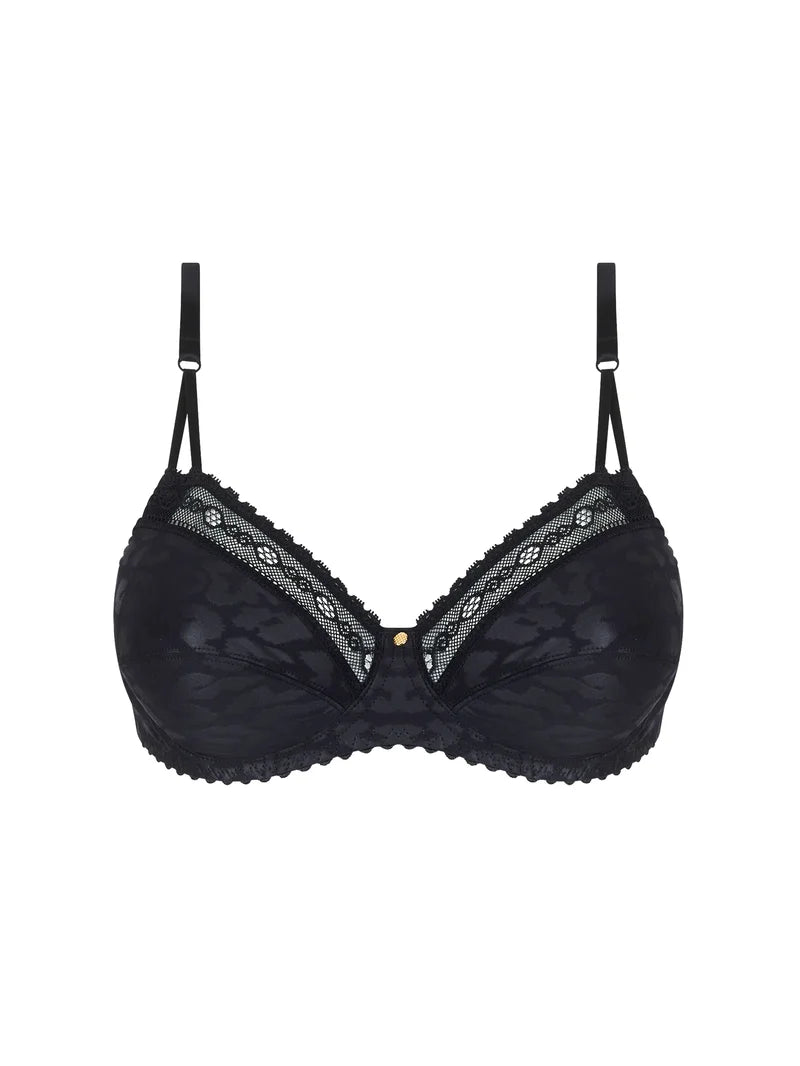 Antigel by Lise Charmel - Sensualite Fauve Full Cup Bra Noir