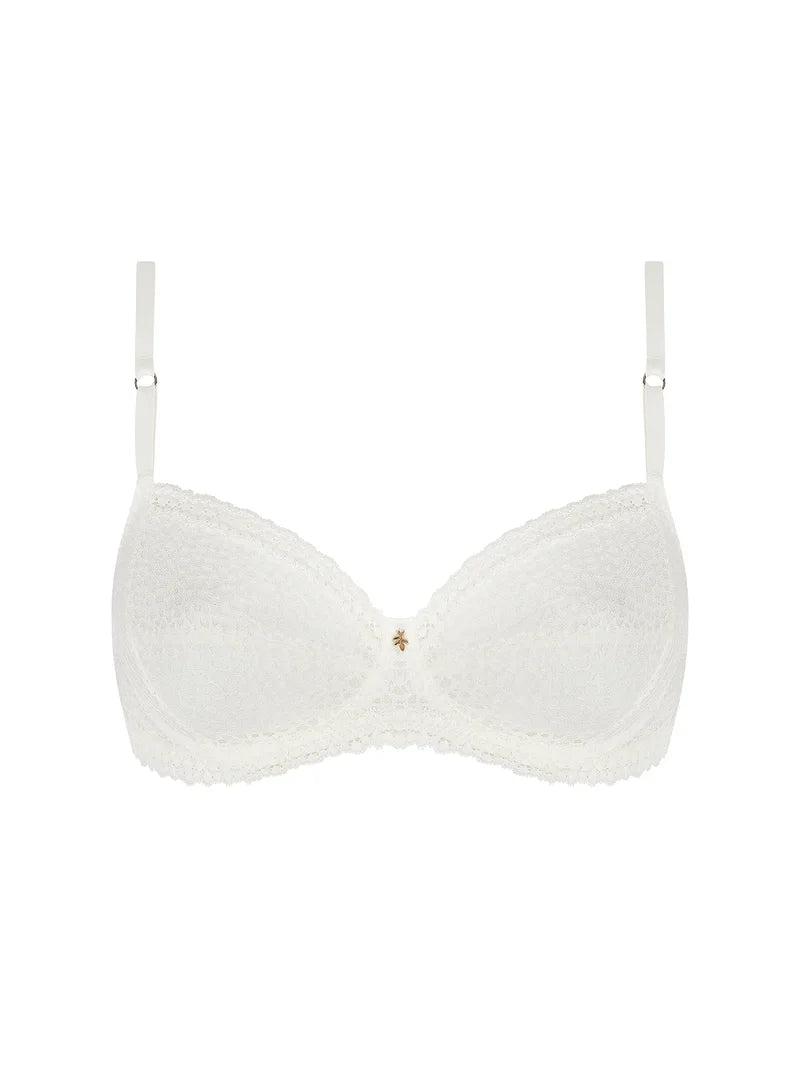 Antigel by Lise Charmel - Exquise En Dentelle 3 Parts Full Cup Ecru Nacre