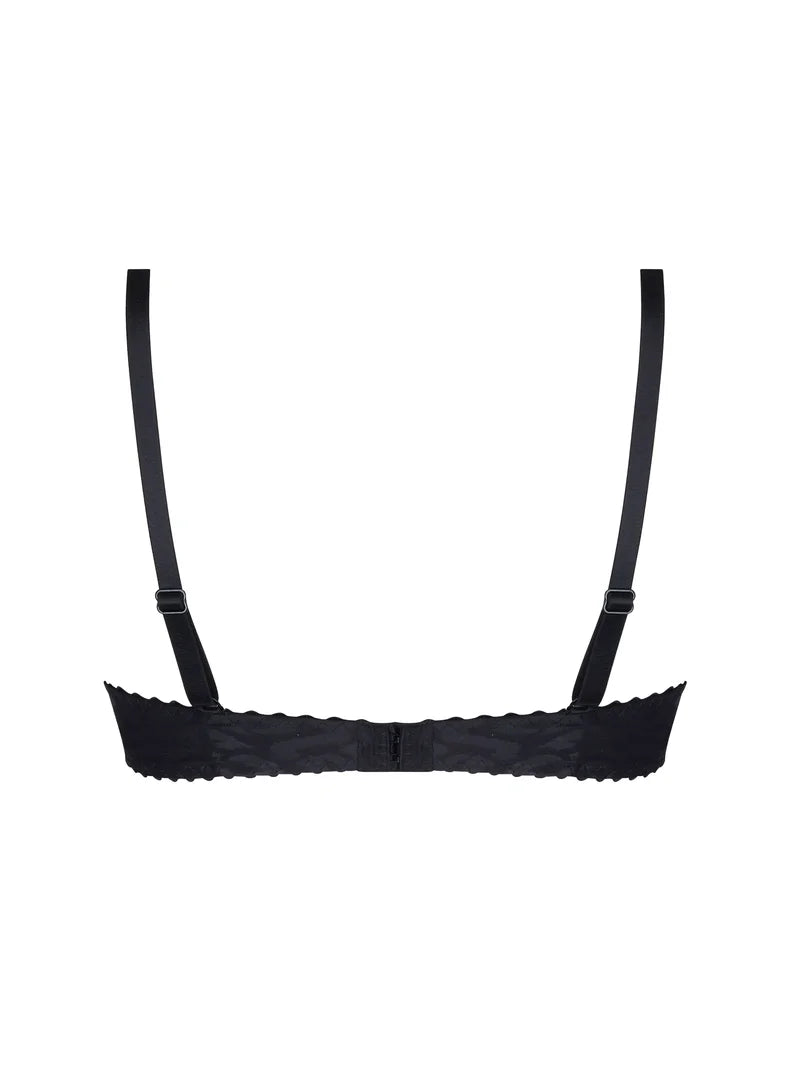 Antigel by Lise Charmel - Sensualite Fauve Full Cup Plunge Bra Noir