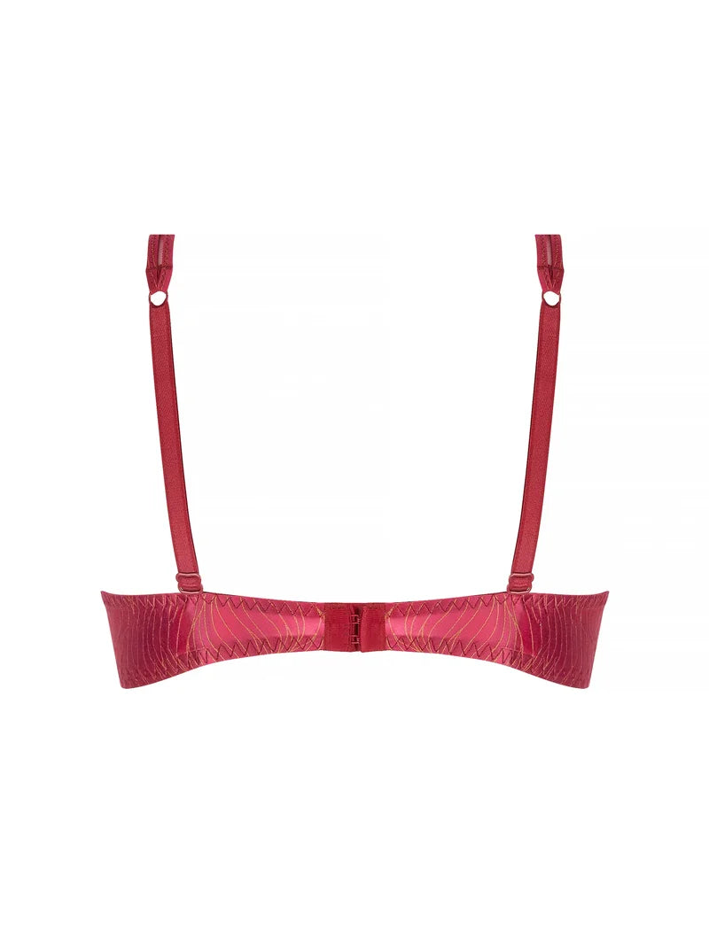 Antigel By Lise Charmel - Ballerine Des Ondes Full Cup Bra Or Cerise