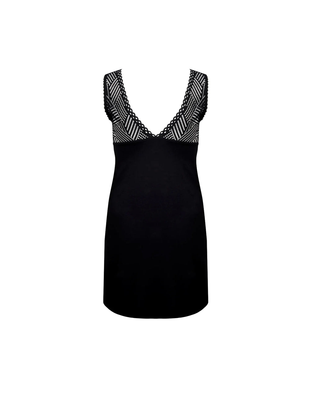 Antigel by Lise Charmel - Tressage Graphic Night Dress Tressage Noir