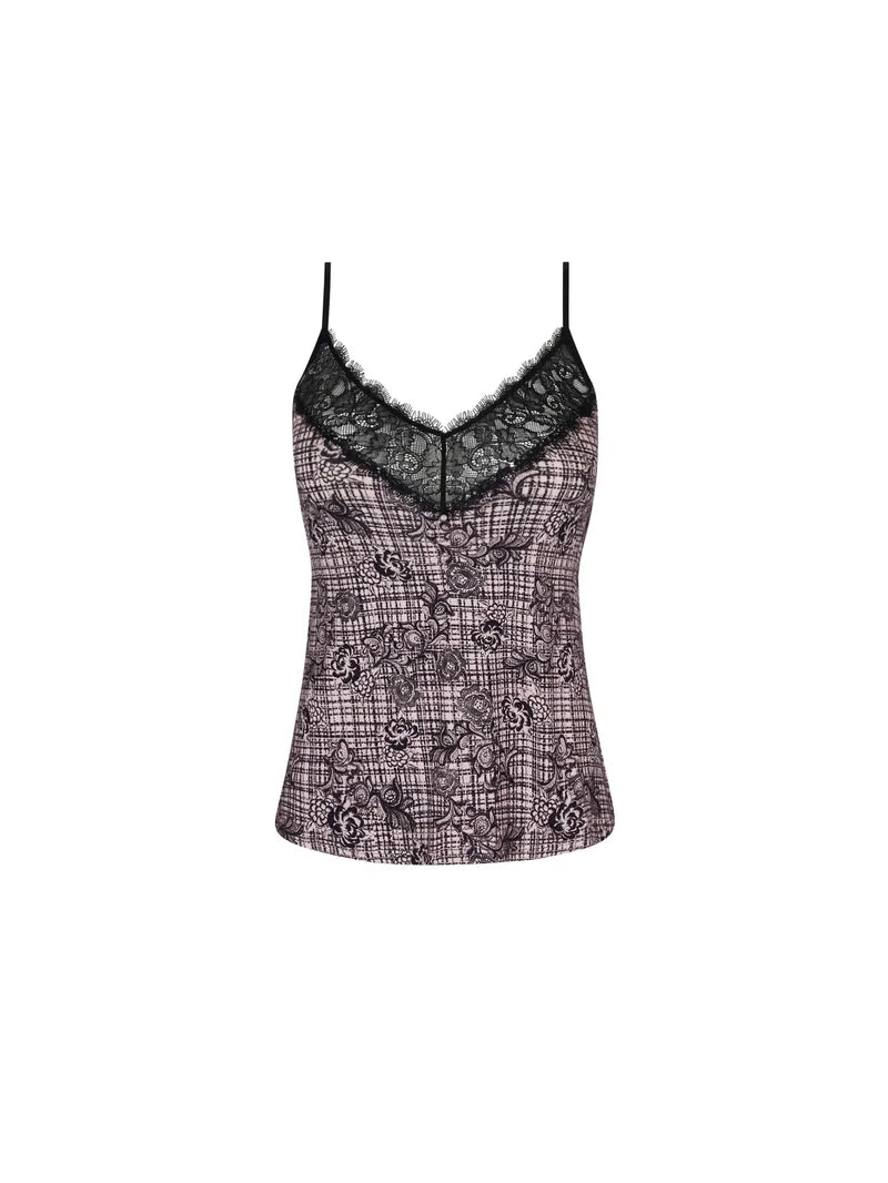 【ANTIGEL】新作TOP★TARTAN GLAMOUR Antigel by Lise Charmel - Tartan Glamour Top Rose Tartan