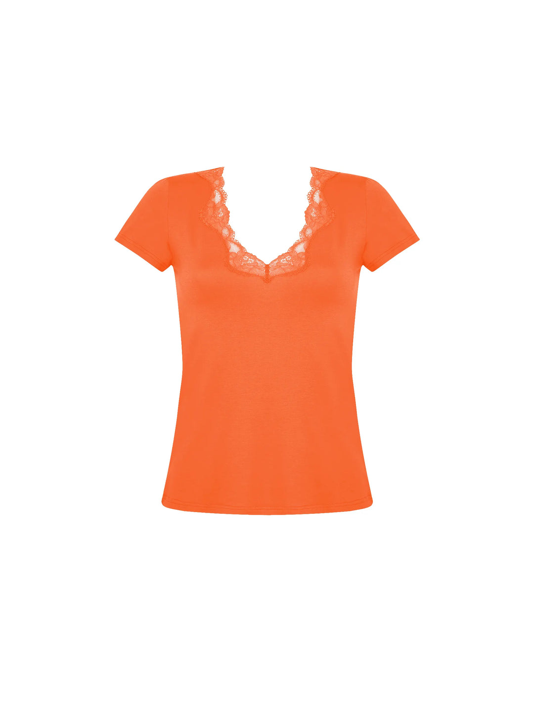 Antigel by Lise Charmel - Simply Perfect Short Sleeved Top Orange Safrane