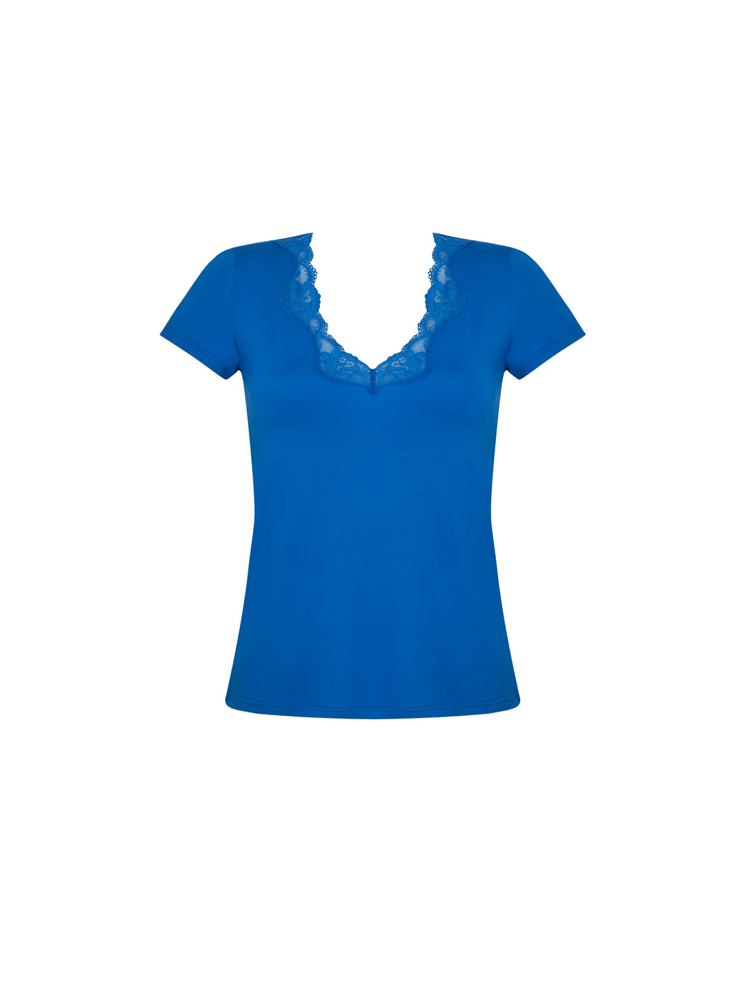Antigel by Lise Charmel - Simply Perfect Short-Sleeved Top Stricto Cobalt
