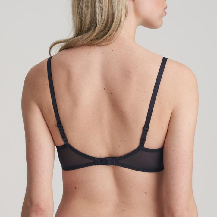 Marie Jo Leda Balcony Padded With Seam - Blue Balcony Bra Marie Jo