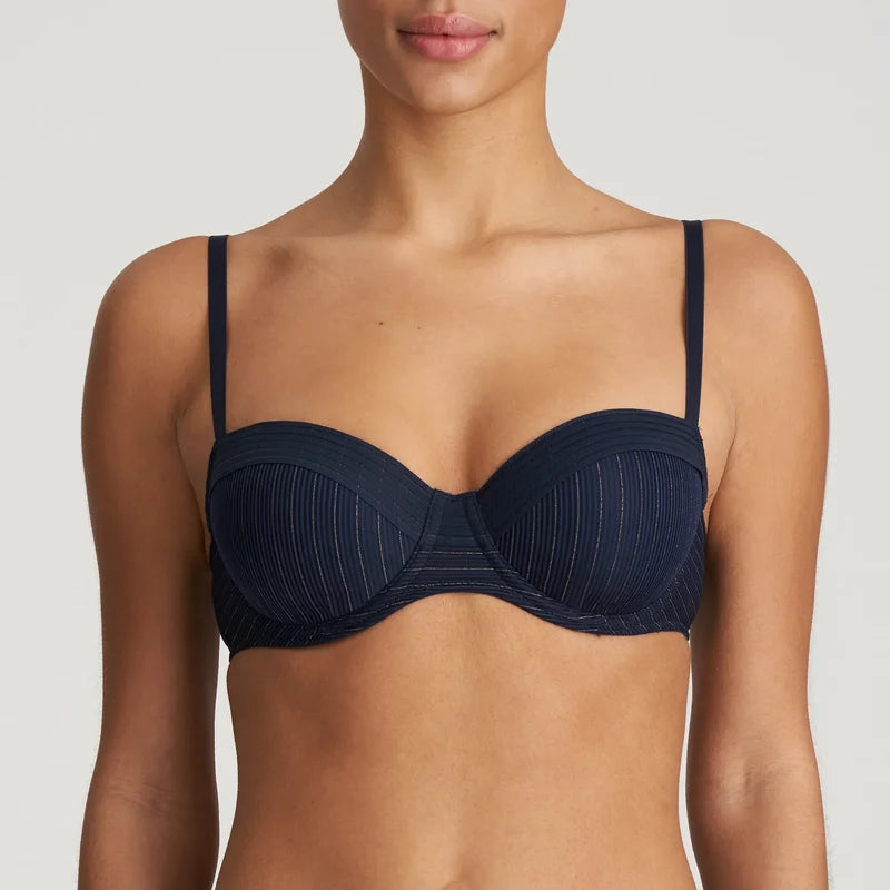 Marie Jo - Tokuda Padded Bra Balcony Velvet Blue