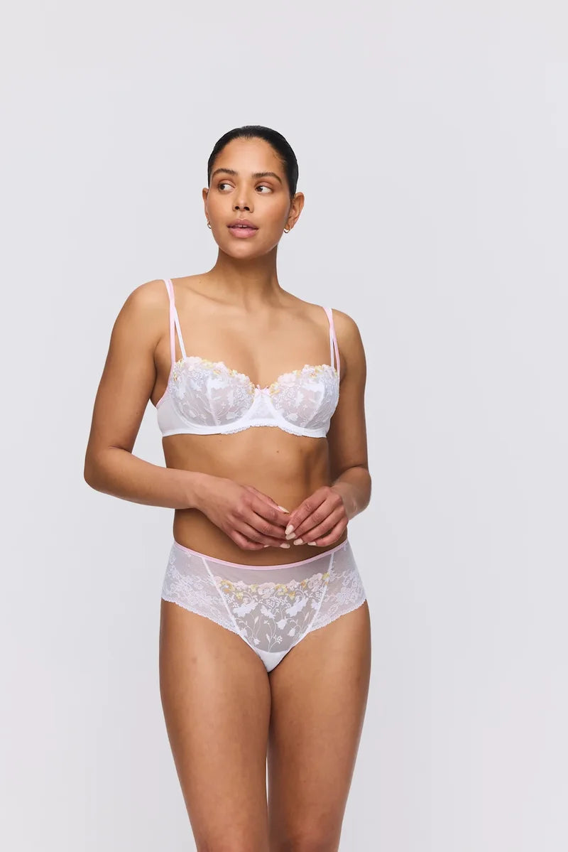 Marie Jo - Lizelot Balcony Bra Vertical Seam White