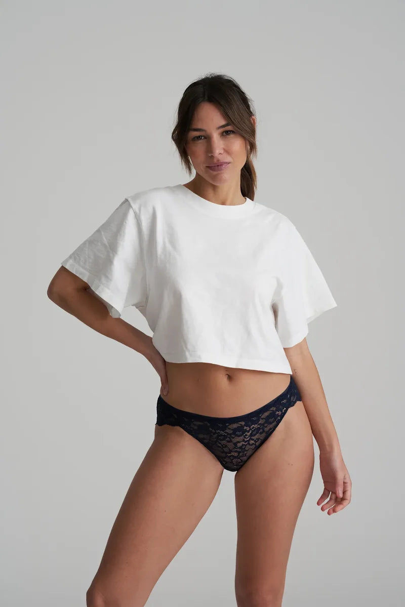 Marie Jo - Color Studio Lace Rio Briefs Velvet Blue