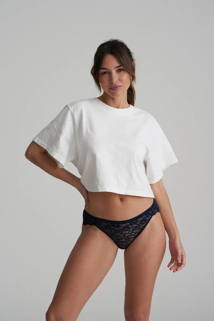 Marie Jo - Color Studio Lace Rio Briefs Velvet Blue