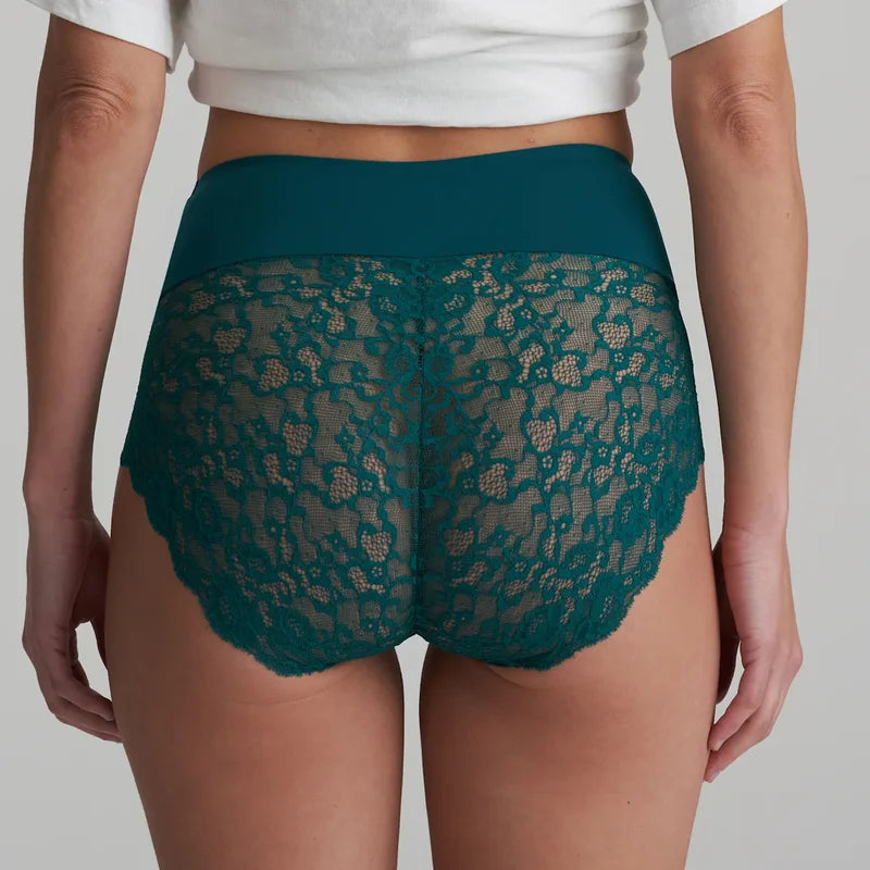 Marie Jo - Color Studio Lace Shapewear High Briefs Jasper Green