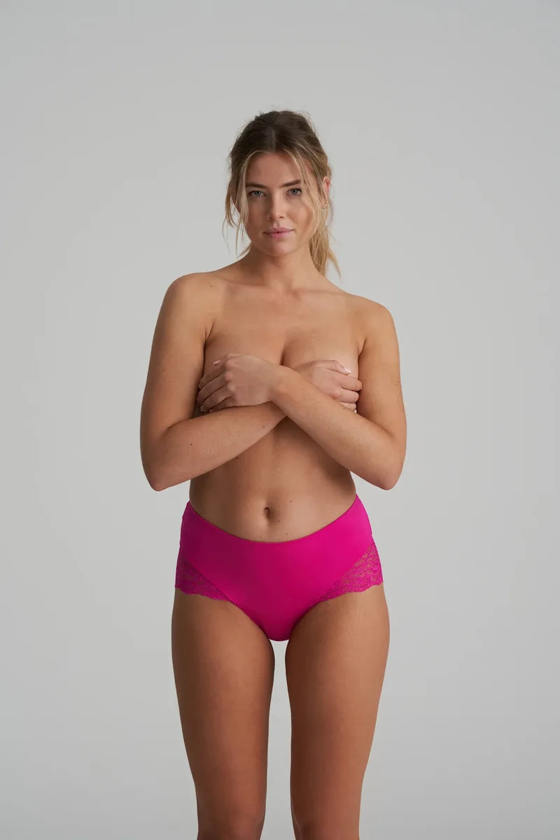 Marie Jo - Color Studio Lace Shapewear High Briefs Very Berry