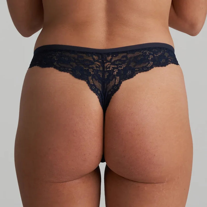 Marie Jo - Color Studio Lace Thong Velvet Blue