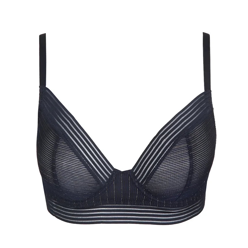 Marie Jo - Tokuda Longline Wire Bra Velvet Blue