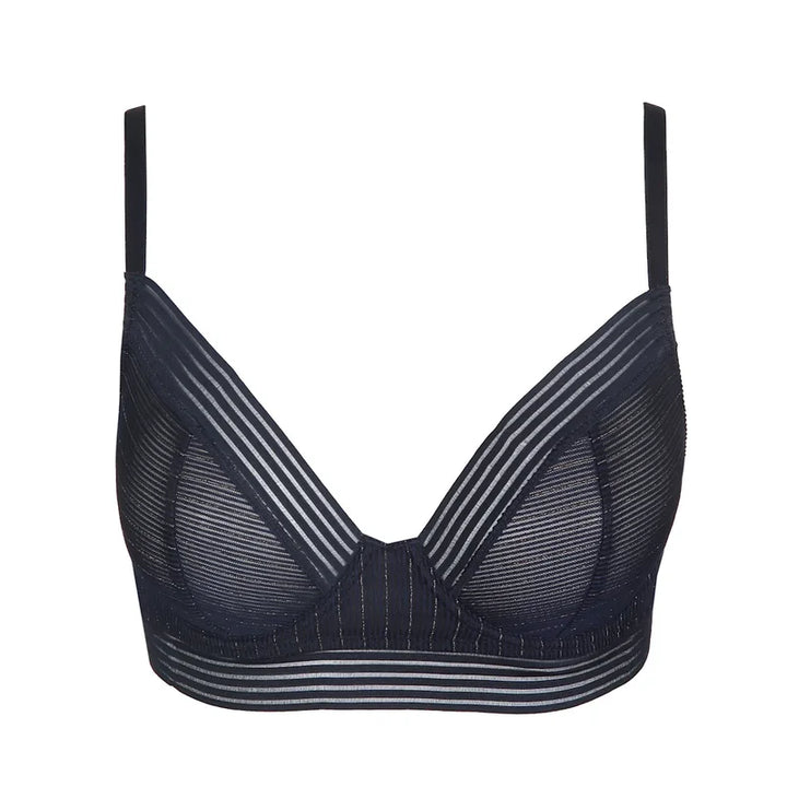 Marie Jo - Tokuda Longline Wire Bra Velvet Blue