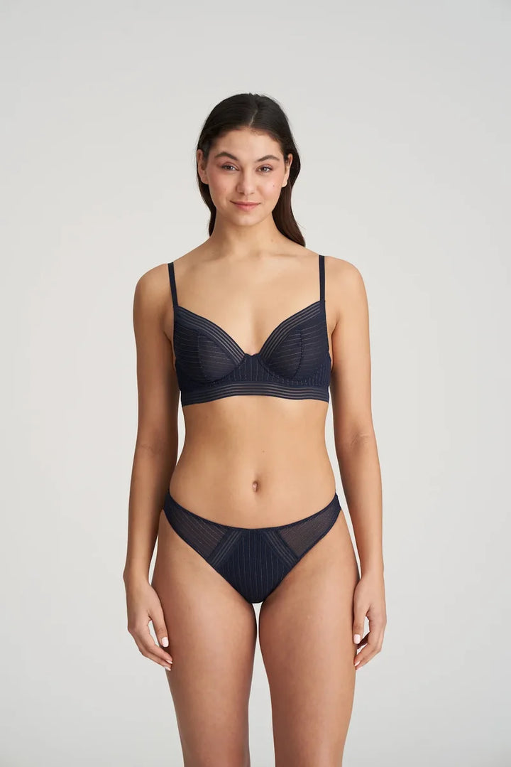 Marie Jo - Tokuda Longline Wire Bra Velvet Blue