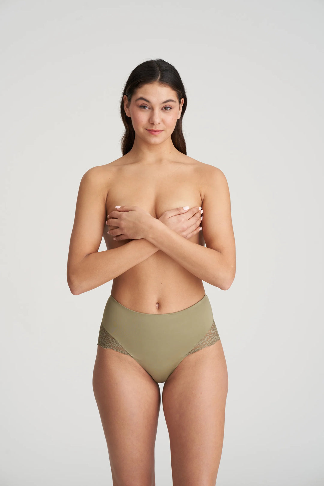 Marie Jo - Color Studio Shapewear Lace High Briefs Golden Olive