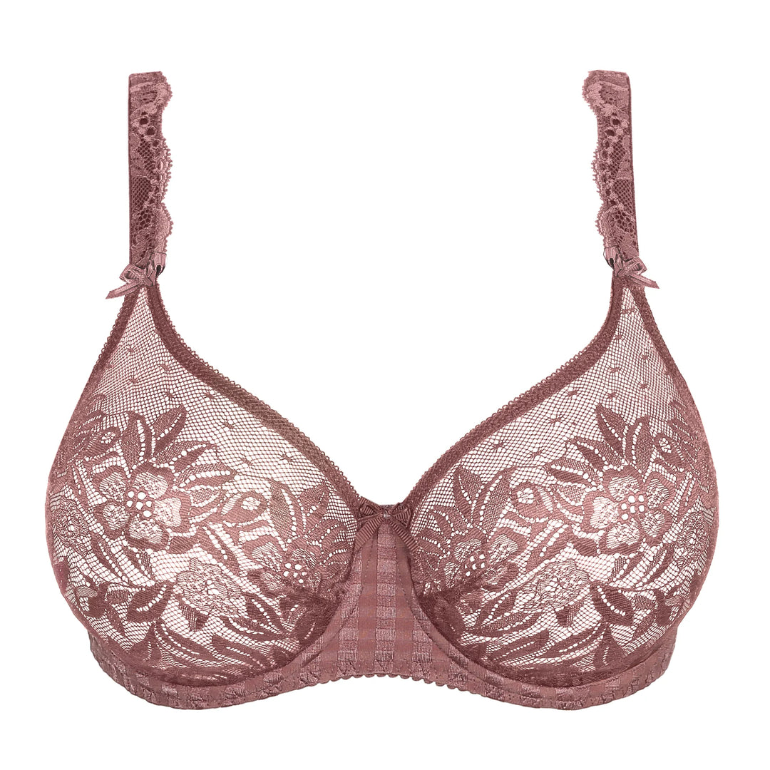 PrimaDonna Madison Non Padded Full Cup Seamless Satin Taupe
