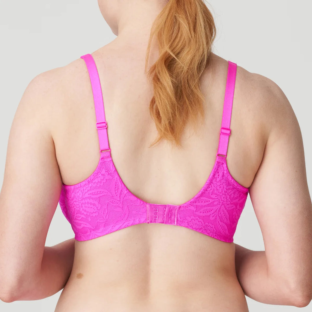 Primadonna Twist - Palermo Balcony Bra Vertical Seam Cactus Flower