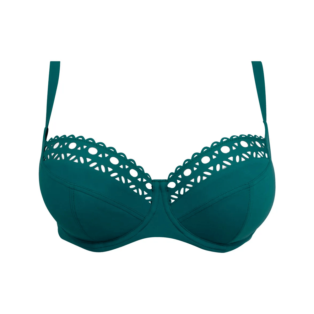 Lise Charmel Swimwear - Ajourage Couture Balconet Bikini Top Pacifique Couture