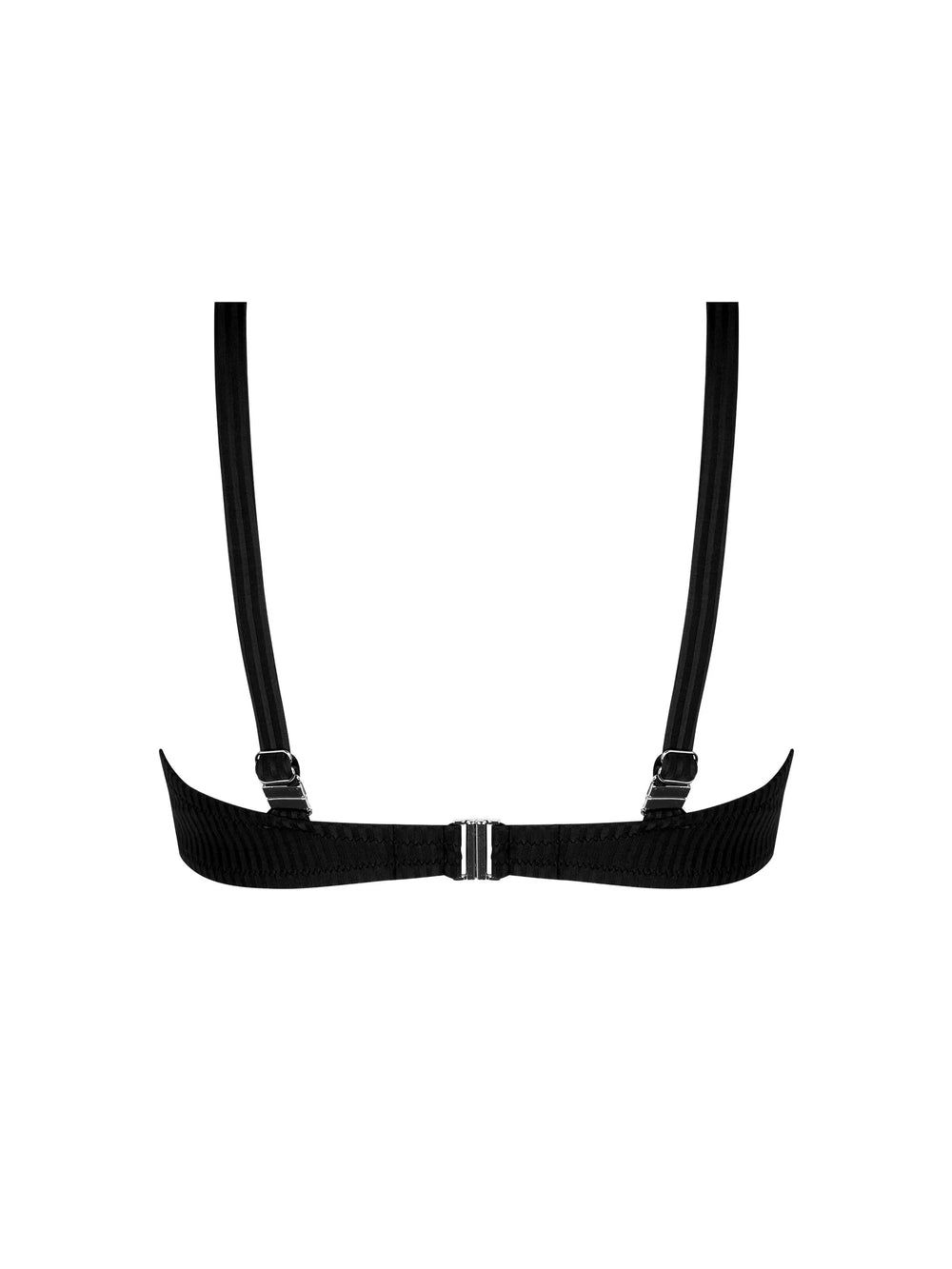 Antigel Swimwear - La Stricto Chic Balconet Top Noir