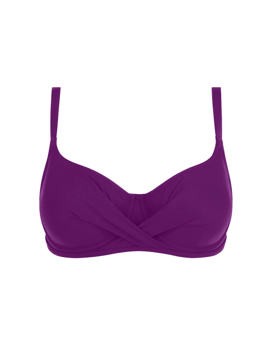 Antigel Swimwear By Lise Charmel - La Chiquissima Balconet Top Mer Amethyste