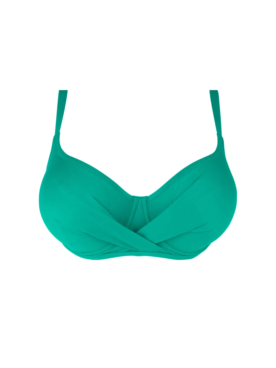 Antigel Swimwear By Lise Charmel - La Chiquissima Balconet Top Mer Emeraude