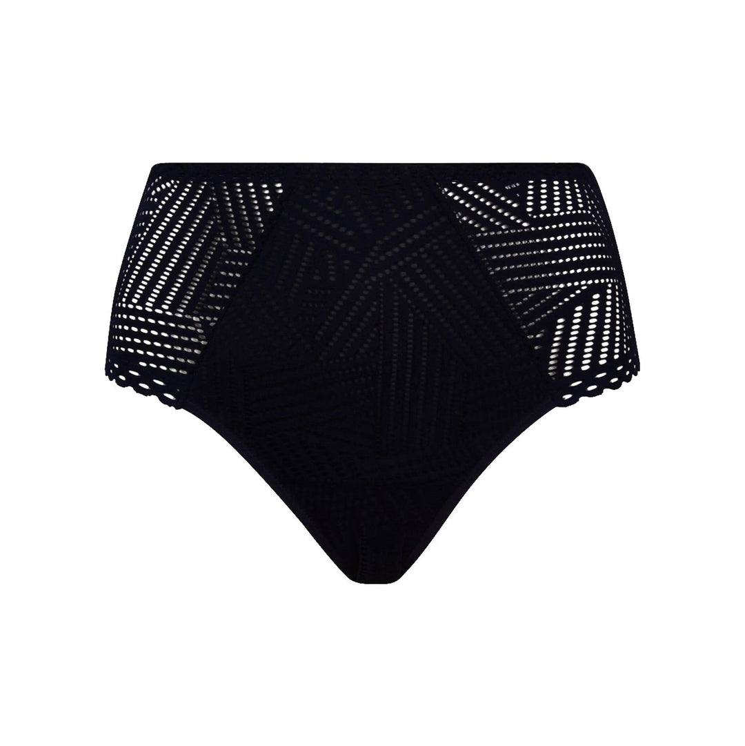 Antigel By Lise Charmel - Tressage Graphic High Waist Brief Tressage Marine