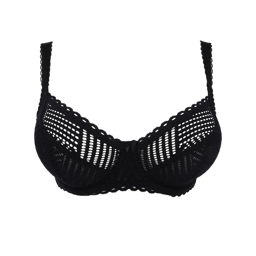 Antigel By Lise Charmel - Tressage Graphic ¾ Cup Balconette Tressage Noir