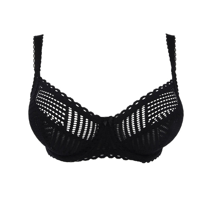 Antigel By Lise Charmel - Tressage Graphic ¾ Cup Balconette Tressage Noir