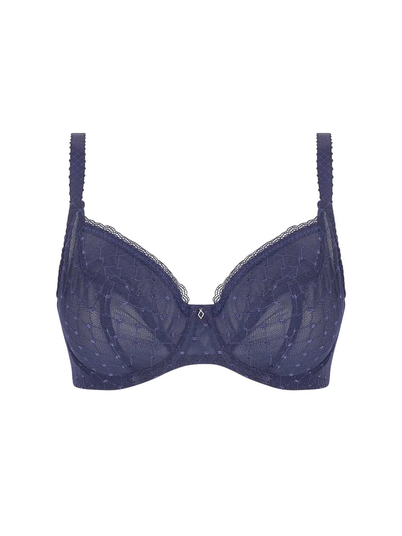 Antigel by Lise Charmel - Agenda Plaisir 3/4 Cup Balconette Marine Plaisir