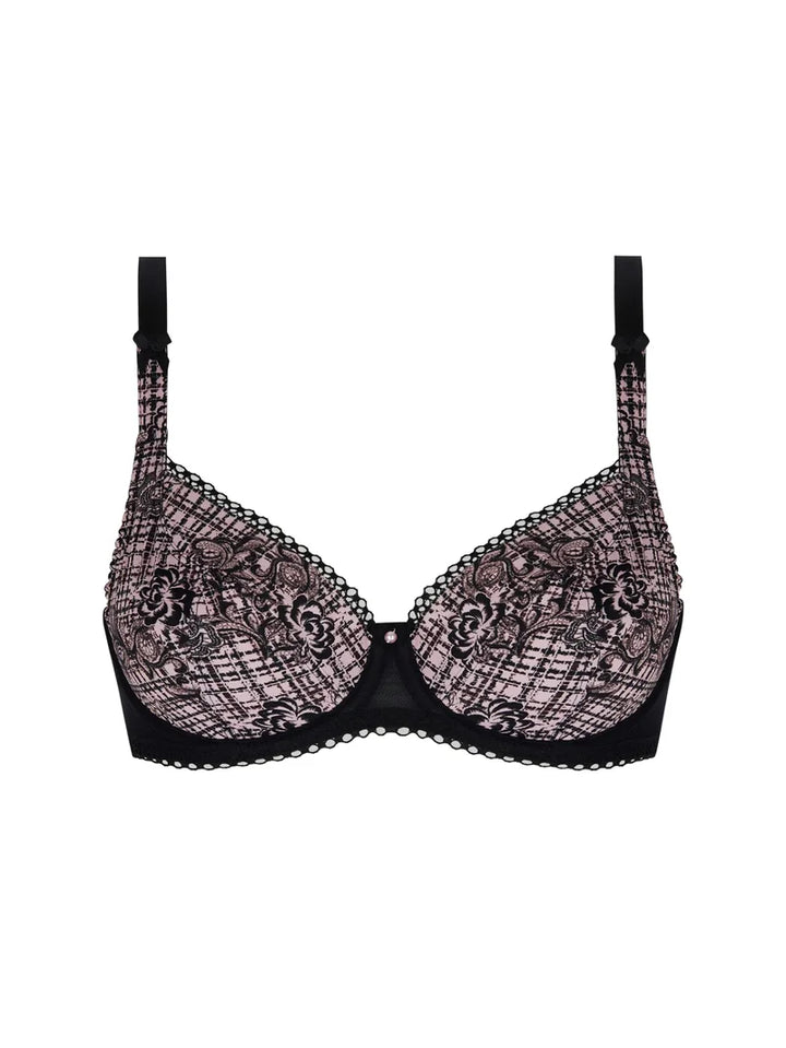 Antigel By Lise Charmel - Tartan Glamour 3/4 Cup Balconette Rose Tartan