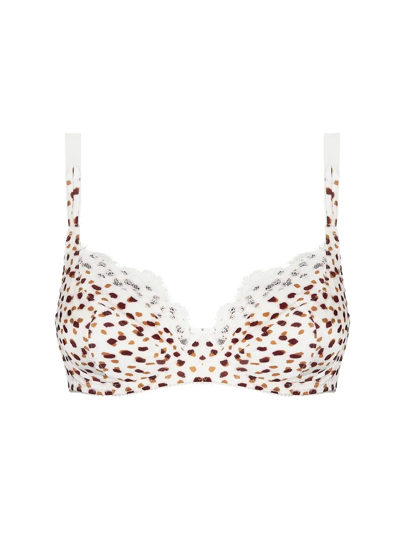 Ensemble Lingerie Lise Charmel Antigel – Soutien-gorge Balconnet Rembourré 85B & String Corail, Neuf Avec étiquettes