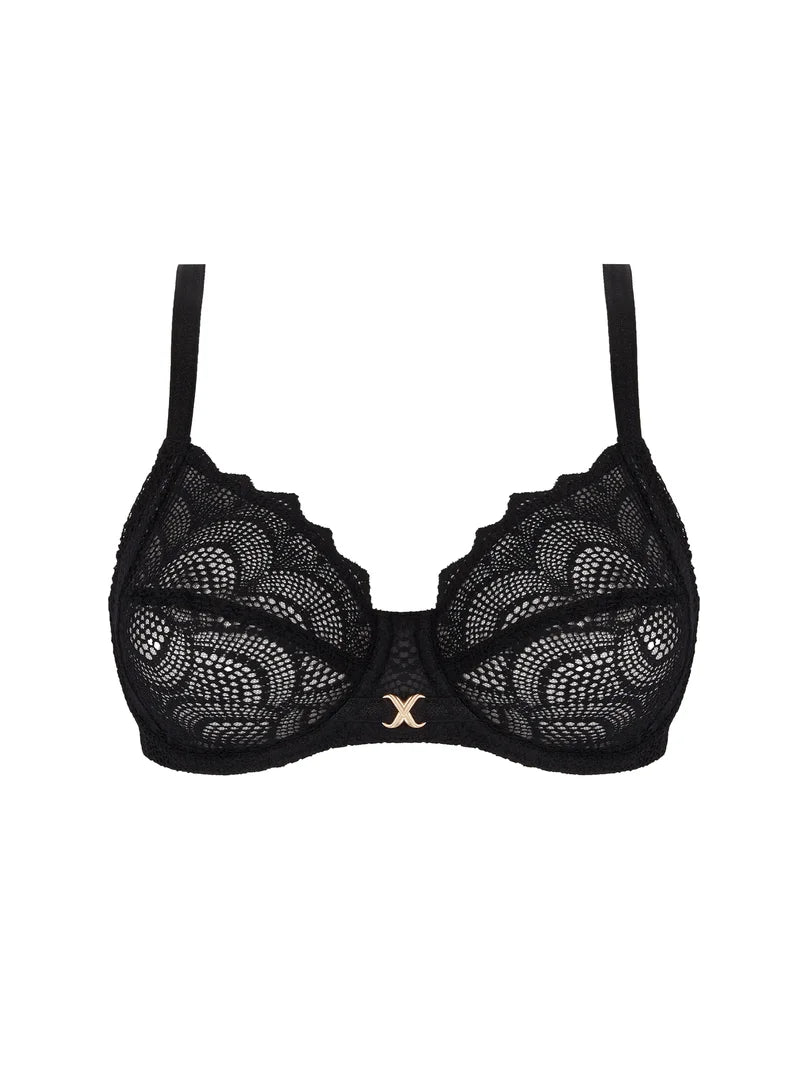 Antigel By Lise Charmel - Sexy Boheme 3 Parts Full Cup Bra Noir