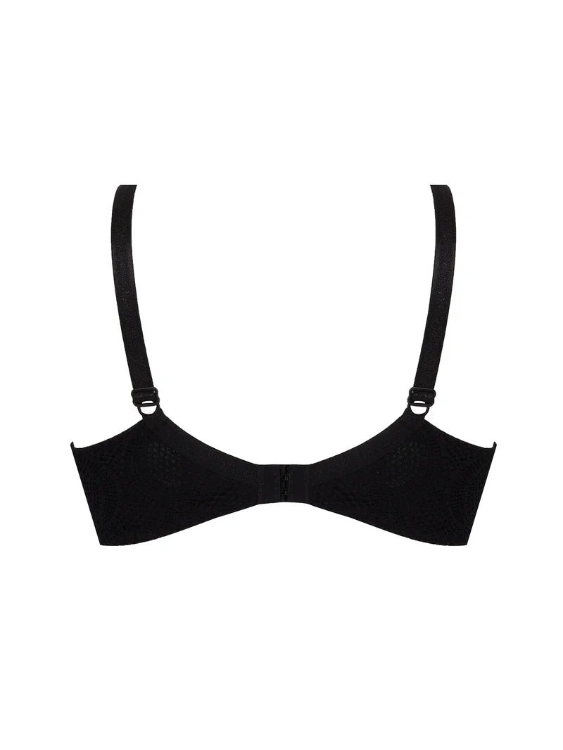 Antigel By Lise Charmel - Sexy Boheme 3 Parts Full Cup Bra Noir
