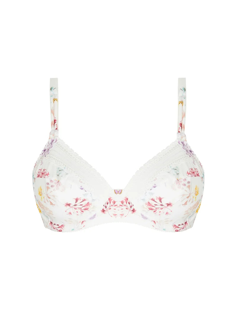 Antigel By Lise Charmel - Souffle Fleuri 3 Parts Full Cup Bra Souffle Pastel
