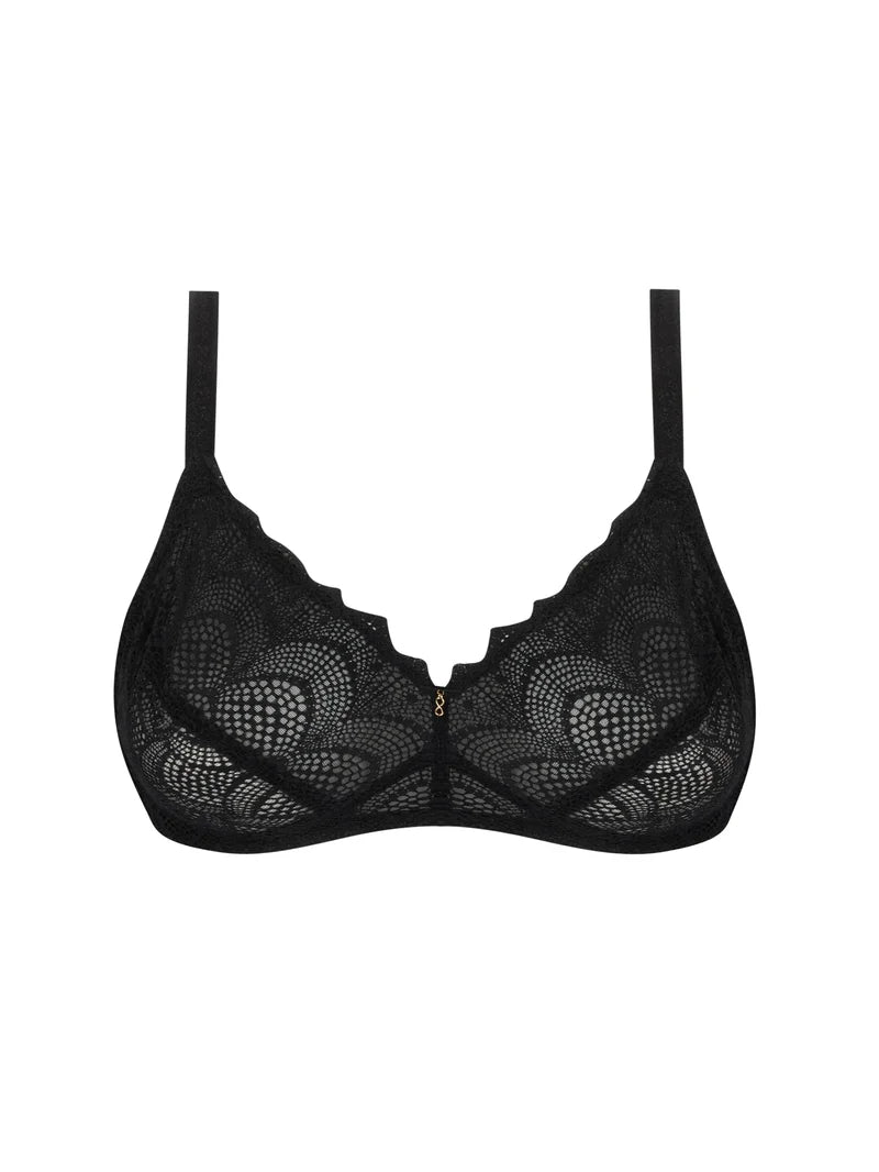 Antigel By Lise Charmel - Sexy Boheme Wireless Triangle Bra Noir