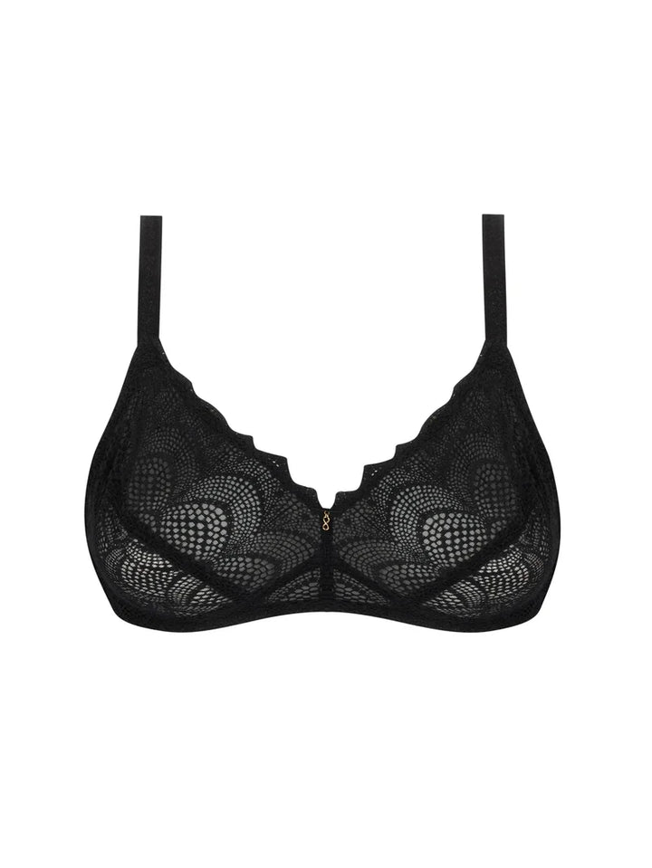 Antigel By Lise Charmel - Sexy Boheme Wireless Triangle Bra Noir