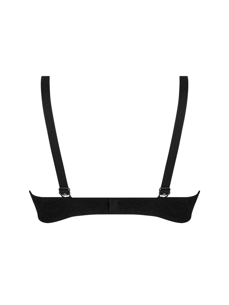Antigel By Lise Charmel - Sexy Boheme Wireless Triangle Bra Noir