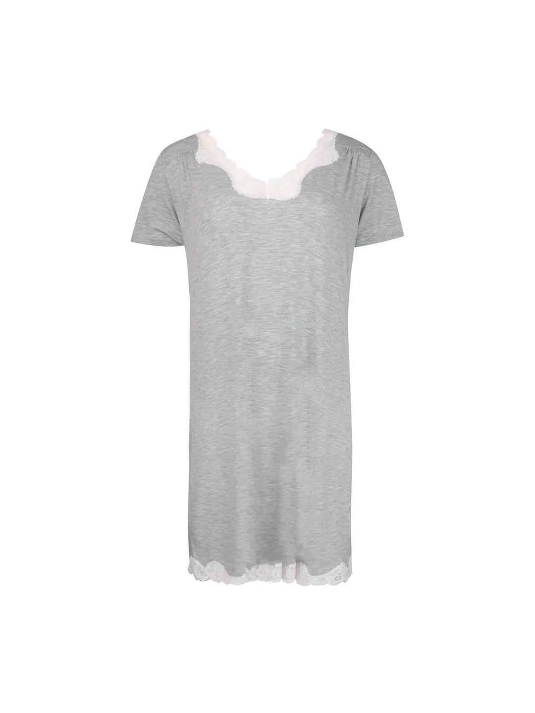 Antigel by Lise Charmel - Simply Perfect Capped Sleeve Nighty Chiné Gris
