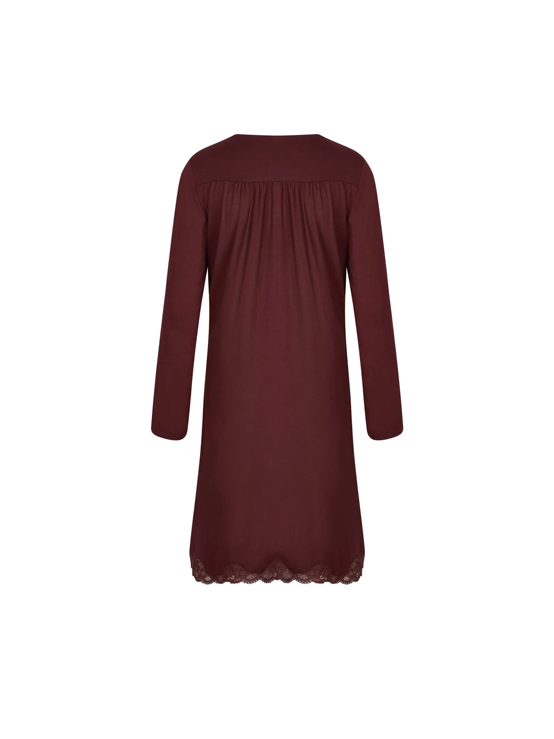 Antigel by Lise Charmel - Simply Perfect Long Capped Sleeved Night Dress Cappuccino