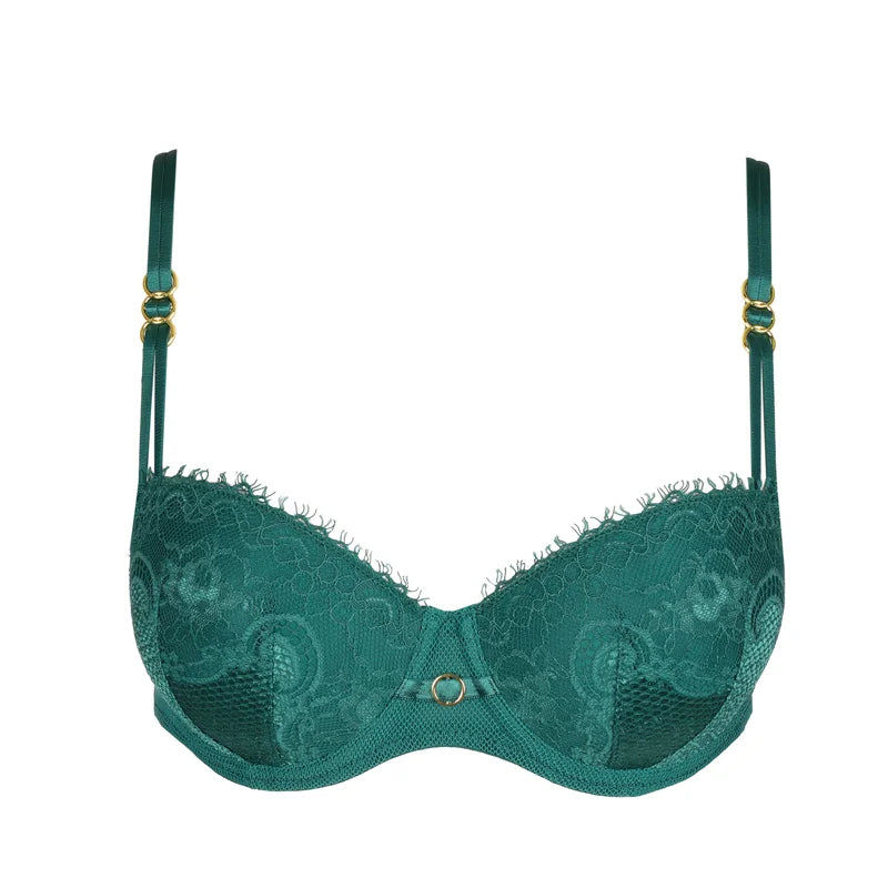 Marie Jo - Junoo Padded Balcony Bra Jasper Green