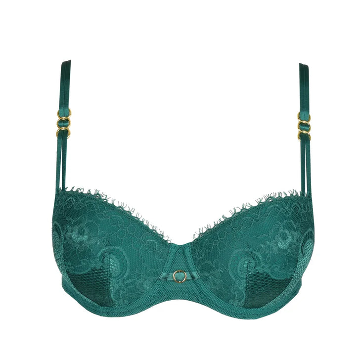 Marie Jo - Junoo Padded Balcony Bra Jasper Green