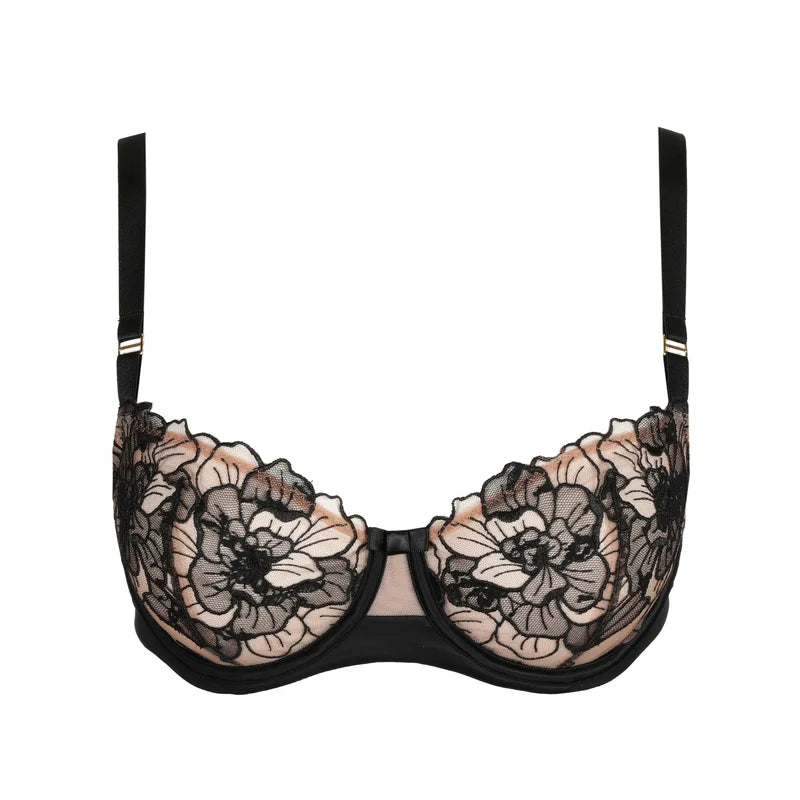 Marie Jo - Sancha Balcony Bra Vertical Seam Black