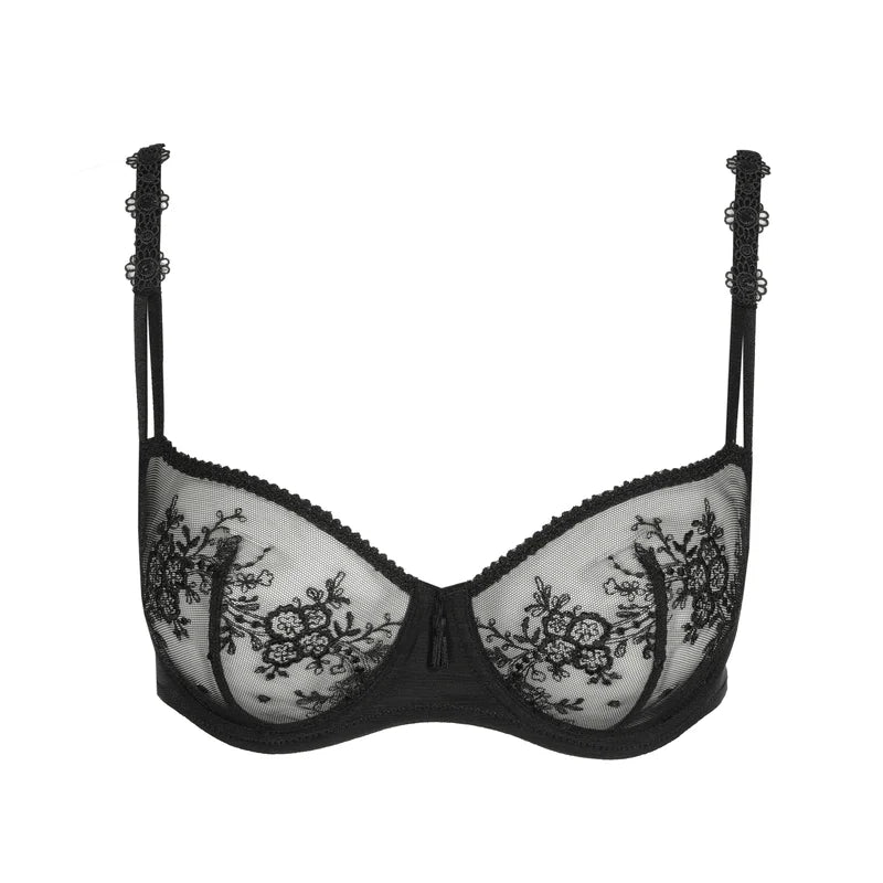 Marie Jo - Annaelle Balcony Bra Vertical Seam Black
