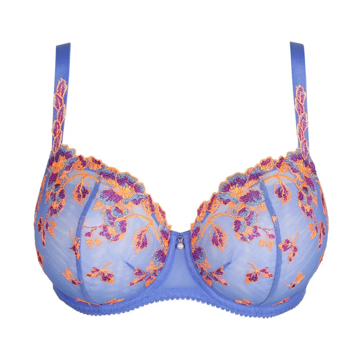 Primadonna - Lenca Balcony Bra Vertical Seam Blue Eyes