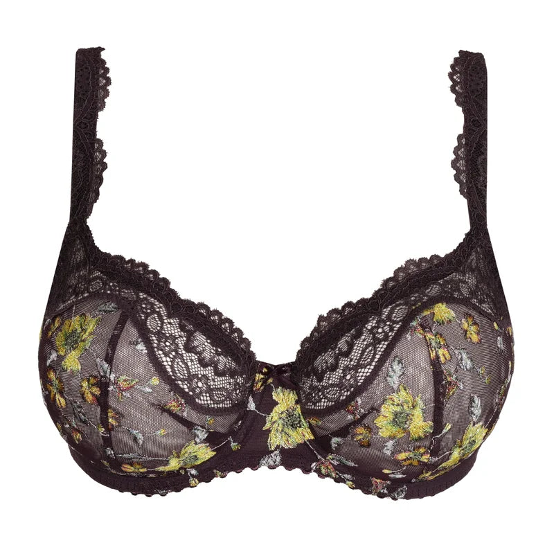 Primadonna - Malba Balcony Bra Vertical Seam Amethyst