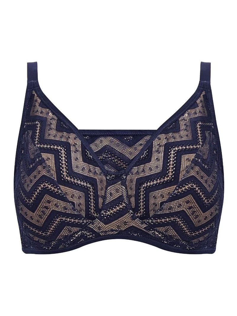 Royce - Zahra Non-Padded Pocketed Bra Navy