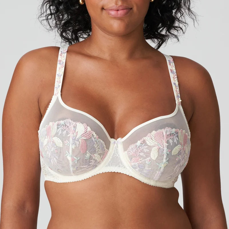 Primadonna - Mohala Balcony Bra Vertical Seam Vintage Natural