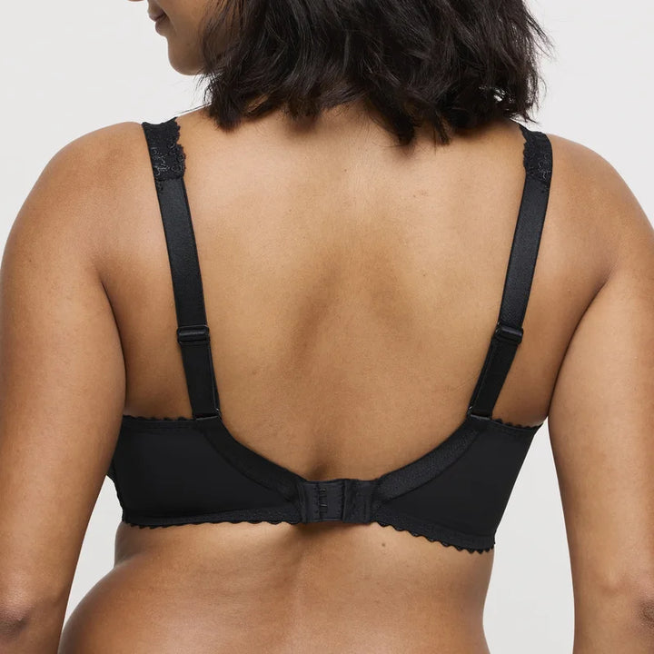 Primadonna - Shimla Balcony Bra Vertical Seam Black