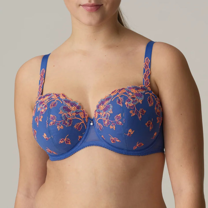 Primadonna - Lenca Padded Balcony Bra Blue Eyes
